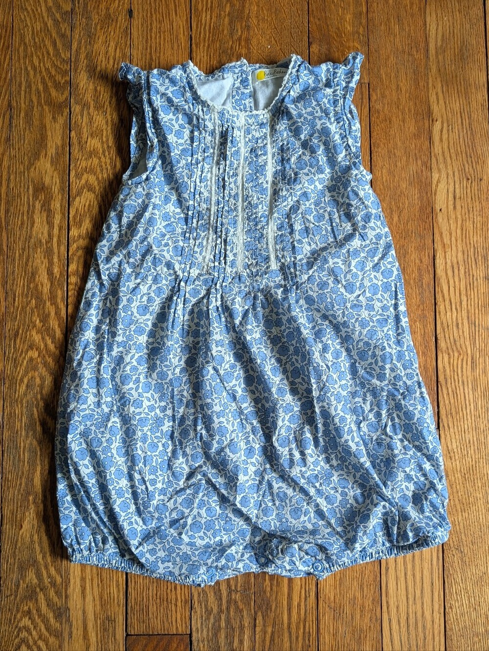 Baby Boden Floral One-Piece 'Dress' 18-24M